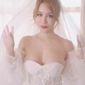 國產AV 糖心Vlog 夢幻女神浪漫婚紗 新婚夜曼妙身材 圓潤酥乳淫媚 口交吸吮肉棒 辛尤裏